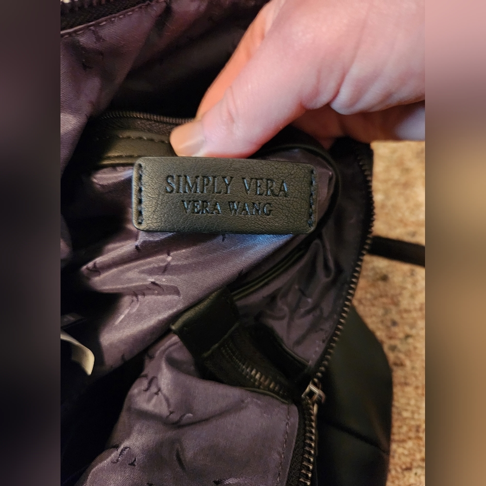 Simply Vera Vera Wang Graham Soft Satchel Bag - Picture 8 of 10